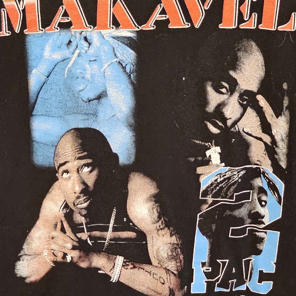 Makaveli 2pac Rap T-Shirt - Gem